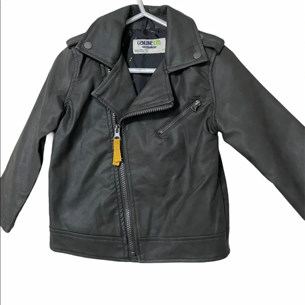 Genuine Kids by OshKosh Faux Leather Coat